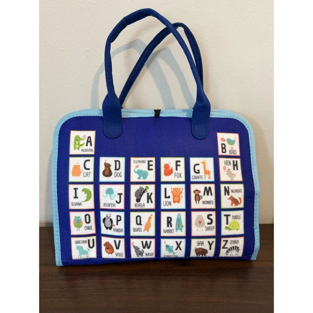 Montessori Busy Book for Toddlers, Quiet Book, Early learning toy w/activities